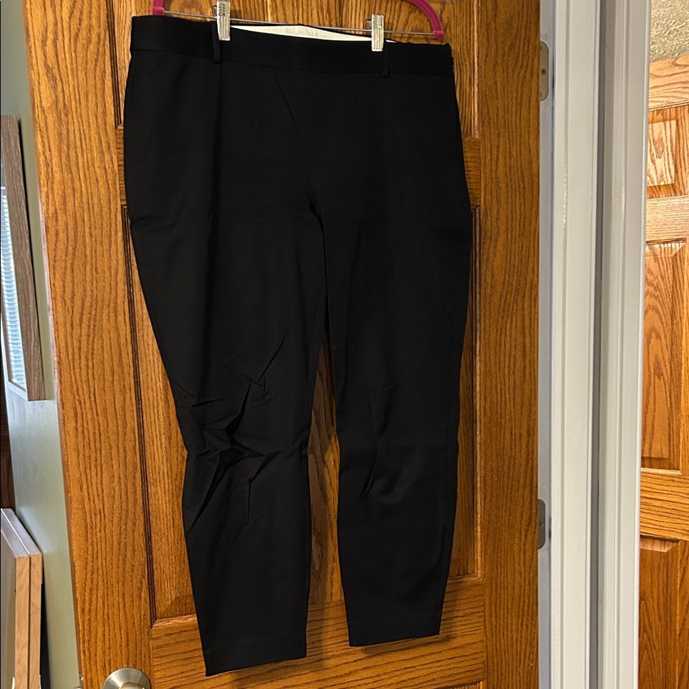 J. Crew Black Trousers